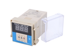 Relé Digital Led Ajustable Con Retardo De Ciclo Ats48a-20 Para Control De Ca 220 V