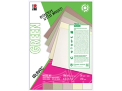 Bloc de Pintura MARABU Verde Nature Mix Din A4 Tonos Naturales Variados