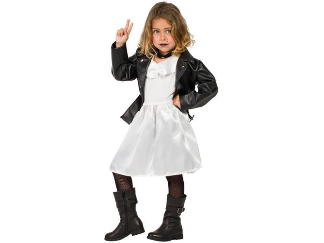 Disfraz de Niña DISFRAZZES Muñeca Diabólica (Talla: 5 a 6 años)