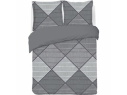 Juego de funda nórdica VISION Dream (Gris - Geométrico)