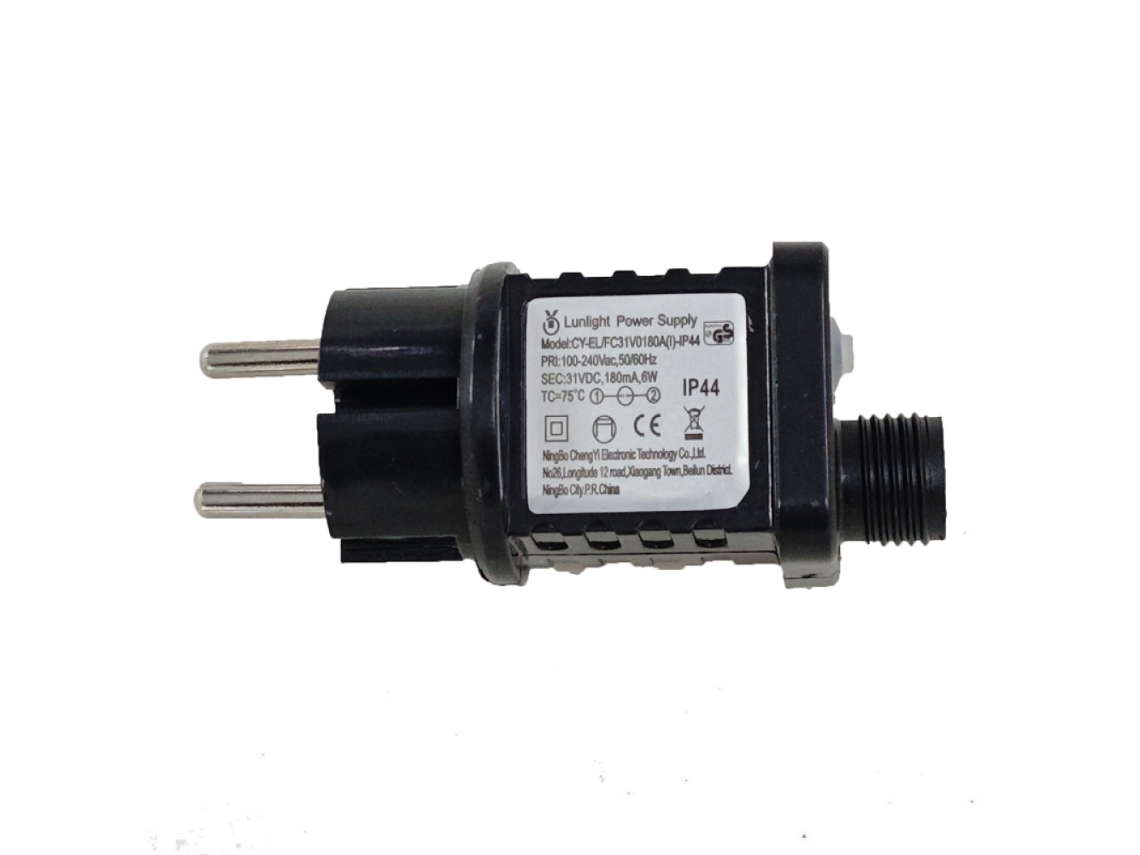 RELAVAEV Adaptador De Energia Para Sistemas De Iluminação Led, Fonte De Alimentação Ip44, Adaptador Eletrônico À Prova Dágua Com Saída Estável E Proteção Cont