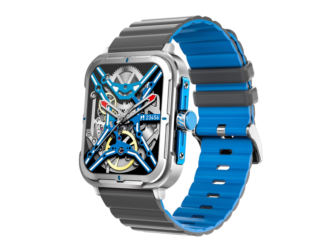 Pulsera Inteligente Rastreador De Fitness Con Pantalla Táctil Ips De 1.83" Monitor De Salud Impermeable Android Ios