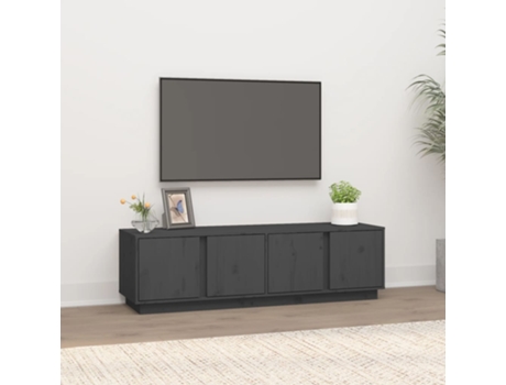 Mueble De Tv VIDAXL Gris Madera (140x40x40 cm)