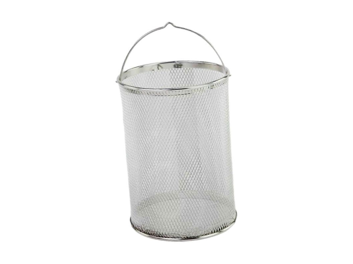 Cesta De Freír De Acero Inoxidable Con Asa Para Pollo, Pasta Y Verduras, 20 Cm.