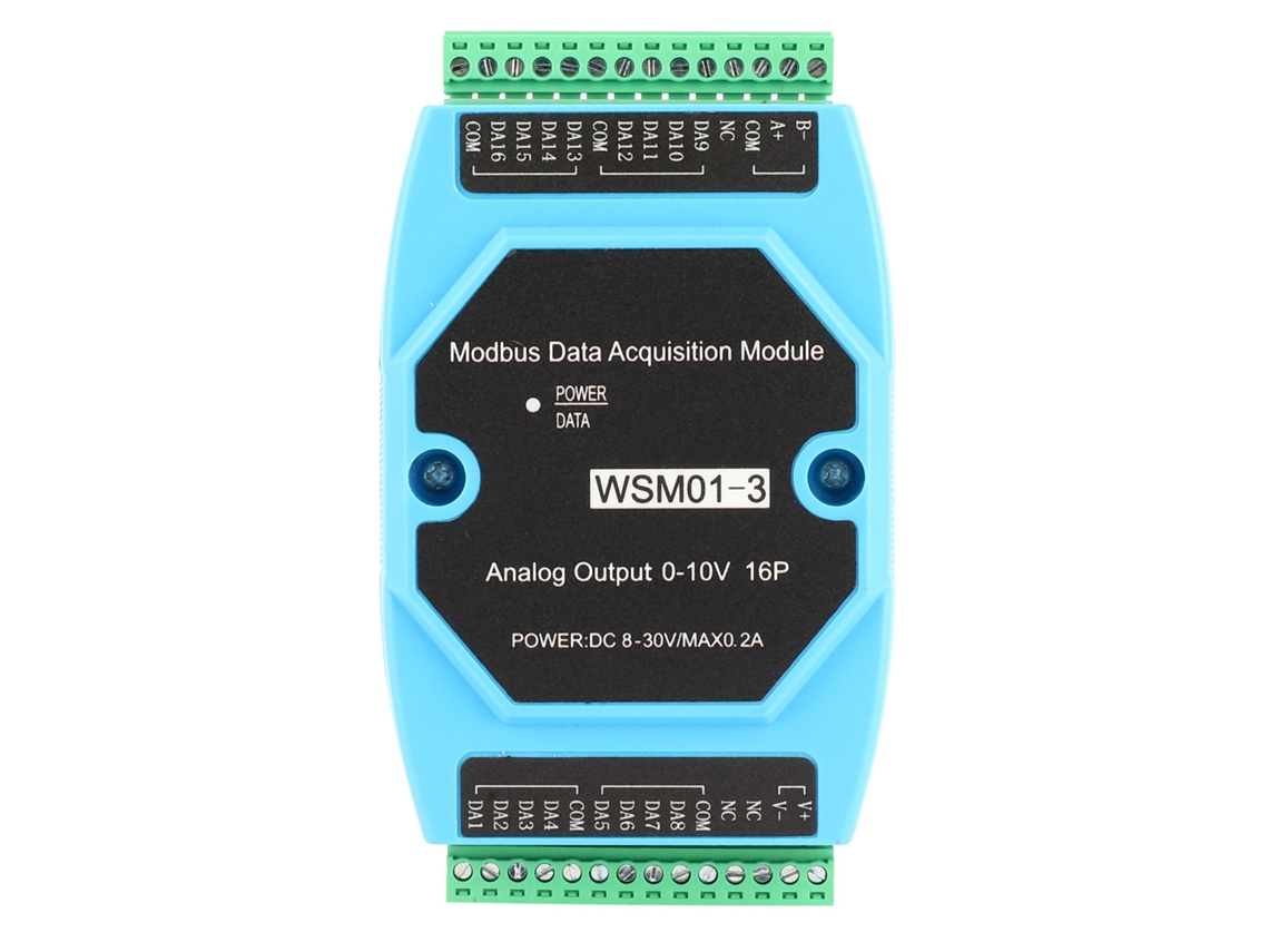 2026velora-Módulo de adquisición y salida de voltaje 16da 0-10v para monitoreo de equipos Wsm01-3 1818200