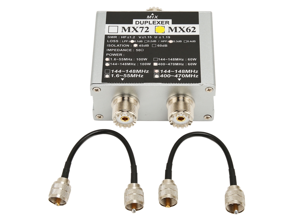 Combinador de antena (combinación de bandas, dúplex)