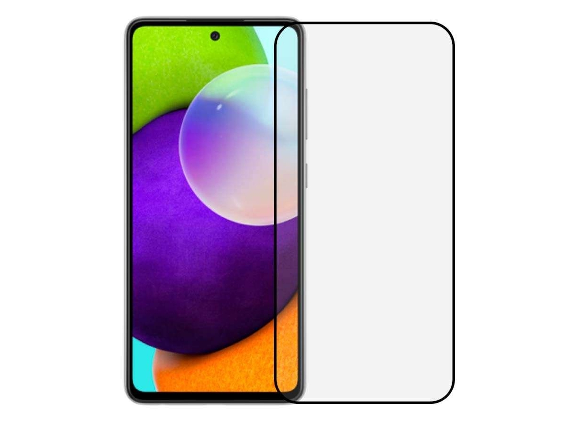 Cristal Templado Completo Negro Para Samsung Galaxy A52 5g