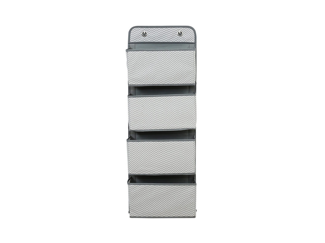 Organizador colgante Keegh con 7 bolsillos grandes y ventana, plegable