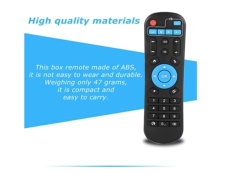 Mando a distancia de TV Box, mando a distancia de repuesto original para T95Z Plus T95U Pro T95V Pro Q Plus QBOX, más de 8 metros de distancia remo...