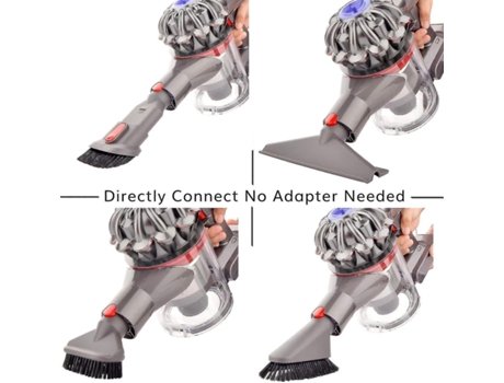 Juego de herramientas de accesorios de 8 piezas Compatible con aspiradora Dyson V15 V11 V10 V7 V8 A