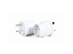 Adaptador de Corriente GEMBIRD A-AC-EUFUKM-01 Tipo F Tipo G