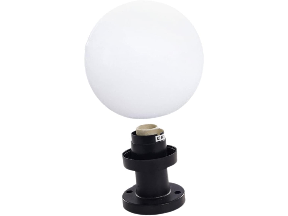 Farola De Pie Para Exteriores, Iluminación De Jardín, 50 Mm, Plástico Acrílico Blanco Translúcido Para