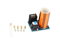 Kit De Bricolaje Bobina De Tesla Mini Módulo Led Control Remoto Spark Completo Dc12v