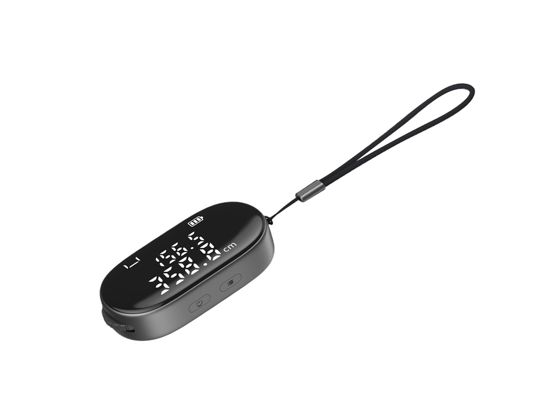 Cinta Métrica Digital Flexible Recargable Con Medición Electrónica Para Formas Irregulares.