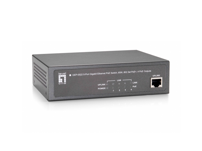 Switch LEVELONE GEP-0522 10/100/1000 PoE
