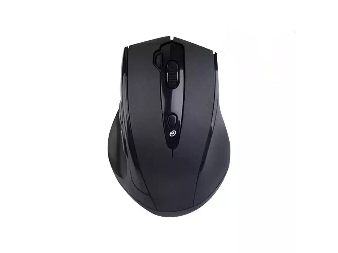 Ratón silencioso Yizhood N 810fx con interfaz USB inalámbrica de 2,4 G para juegos, portátil, deportes electrónicos, oficina, multiescena, negro
