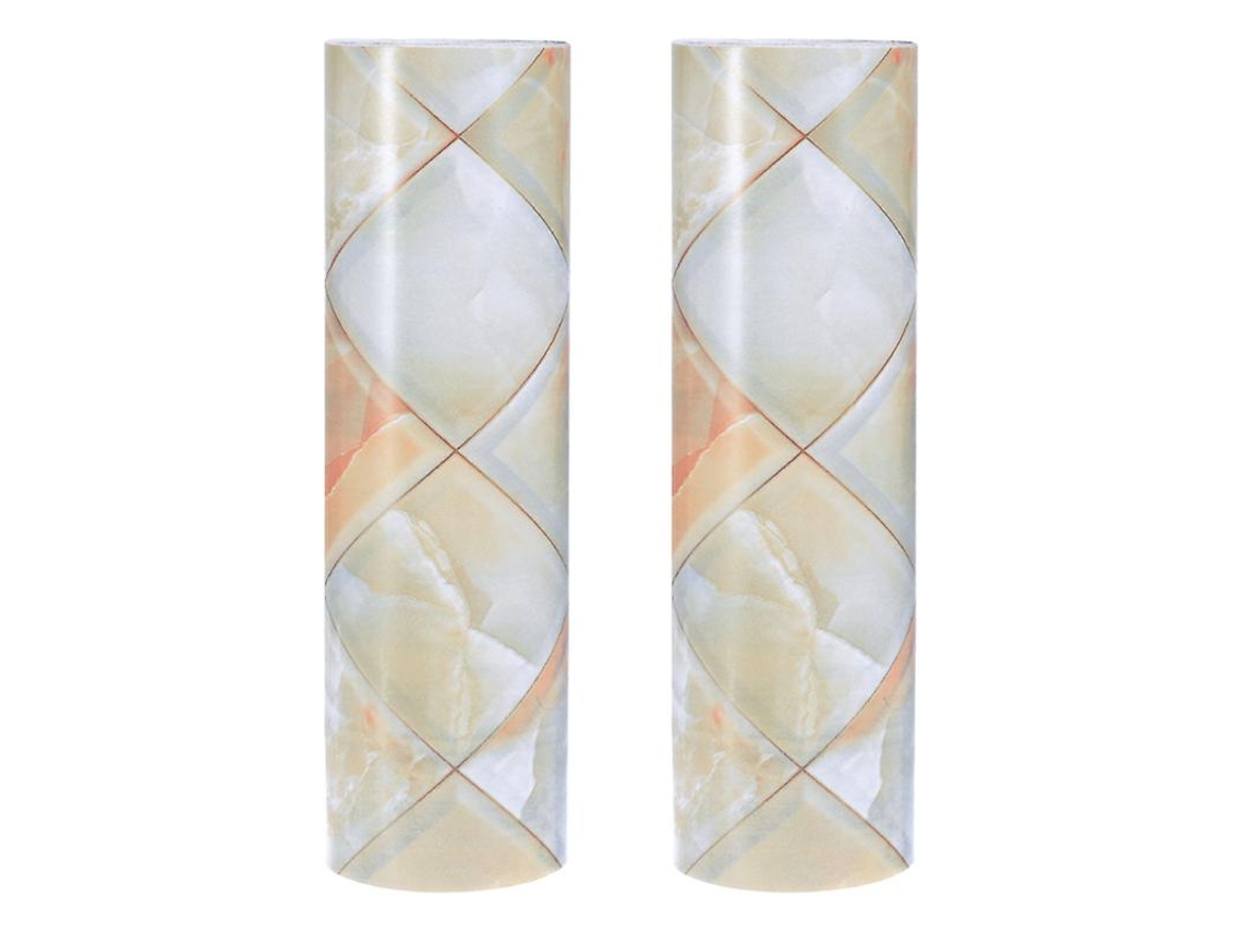 2 rollos de papel tapiz autoadhesivo. ALLINLESS