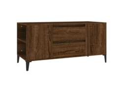 Mueble de TV para accesorios, madera de roble, marrón, MAISON EXCLUSIVE (102 x 44,5 x 50 cm)