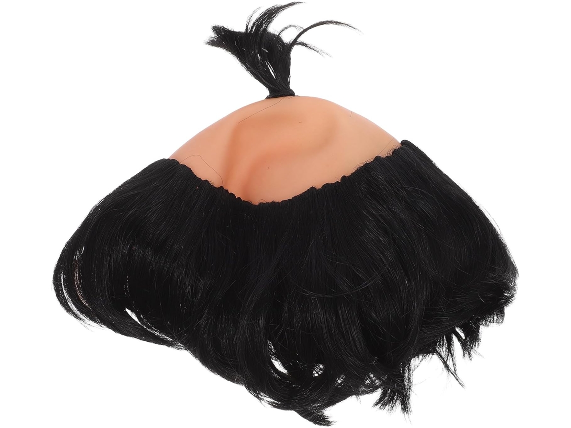 Ciieeo Peinado De Samurái Calvo Para Cosplay, Divertido Peinado De 1 Pieza, Material Ligero Y