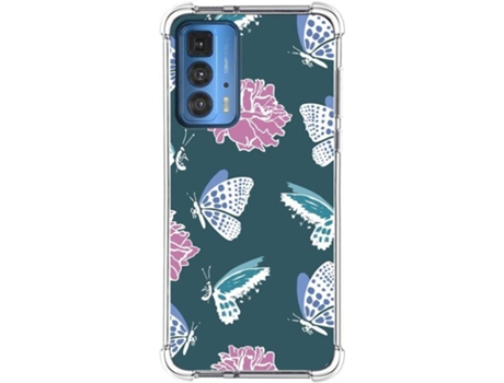 Carcasa Motorola Edge 20 Pro TUMUNDOSMARTPHONE Dibujos Antigolpes Flores 10 Multicolor