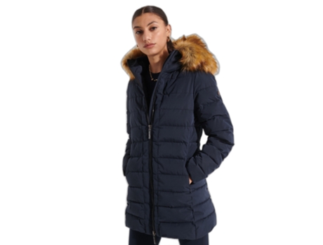 Abrigo para Mujer SUPERDRY (S - Multicolor)
