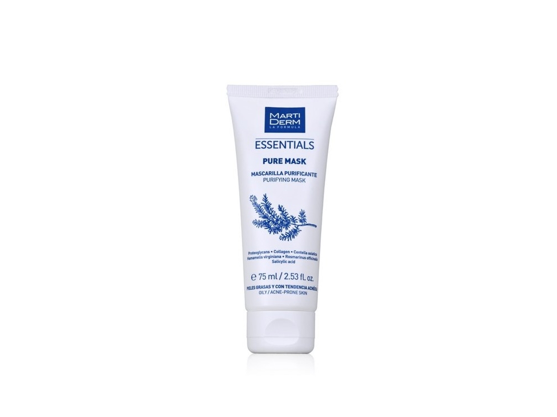 Mascarilla Purificante MARTIDERM Pure-Mask Pufifying Face Oil Acne-Prone Skin (75 ml)