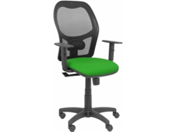 Silla Operativa PYC  Alocén Verde (Brazos Ajustables - Malla)