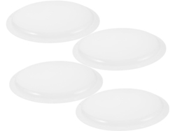 Juego De 4 Tapas De Plástico Blanco Para Instalación
