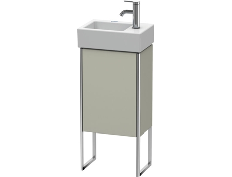 DURAVIT XSquare Vanity unit vertical 36.4x24.0 cm, 1 puerta, colgado a la izquierda, 1 estante de vidrio, para el lavabo Vero Air 072438