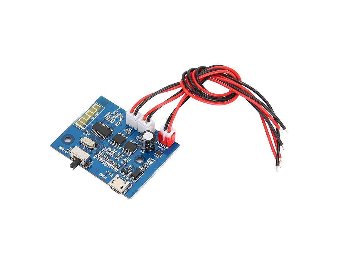 Placa amplificadora Bluetooth, módulo digital, azul, ABS, para reproductor MP3, fácil instalación, 10 g