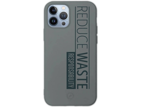 Funda iPhone 13 Pro Max MUVIT Bambootek Azul