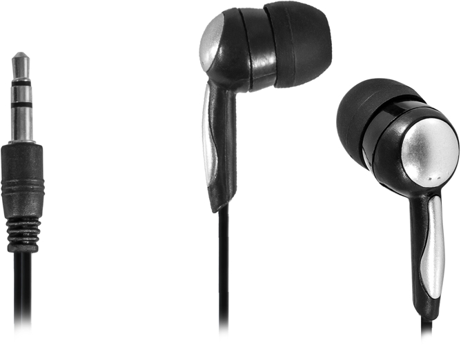 Auriculares con Cable IRONKEY Basic-603 (In Ear - Micrófono - Negro)