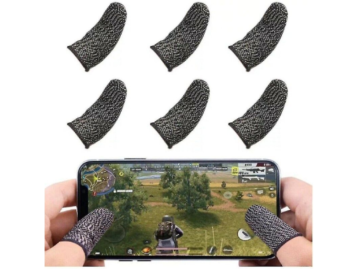 5 Pares De Manguitos De Dedo Para Juegos Móviles Antideslizantes Transpirables Ultra Delgados Sensibles