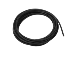 Cable solar fotovoltaico XLPE resistente a altas temperaturas de 6 mm² y 20 m, color negro