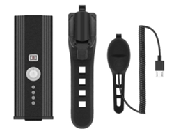 Juego de luces para bicicleta YIZHOOD DES1097 (negro)