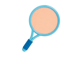 Juego De Raquetas De Bádminton Y Tenis Para Niños: Ligero, Fácil De Mantener, Juguete Interactivo Para Usar En Casa Y Al Aire Libre.