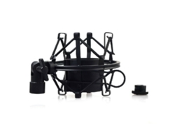 SZSMART   Gravação de Estúdio Reduz O Ruído Spider Montagem Antichoque de Microfone de Metal Profissional[Preto 4,5Cm]