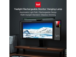 Lámpara Colgante Recargable Yeelight Para Monitores Con Iluminación Asimétrica Ra95 Y Regulador De Intensidad Continuo.