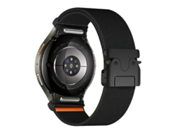 Correa elástica de nailon con botón a presión y hebilla de paracaídas para Samsung Galaxy Watch 7/6/5/4 CSYY