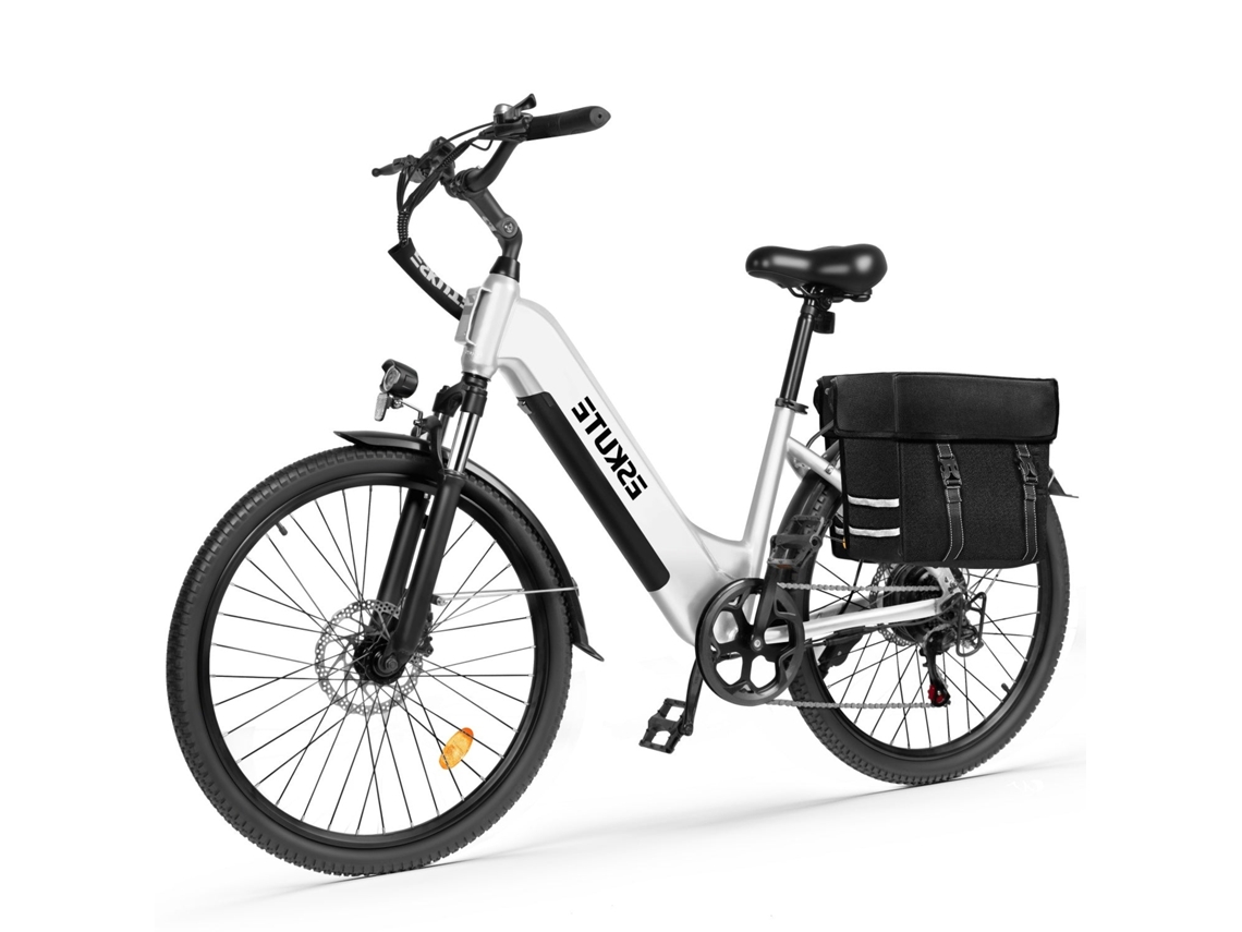 Eskute C202 Bicicleta Eléctrica 250w 48v17.5ah 26'' Accesorios - Blanco