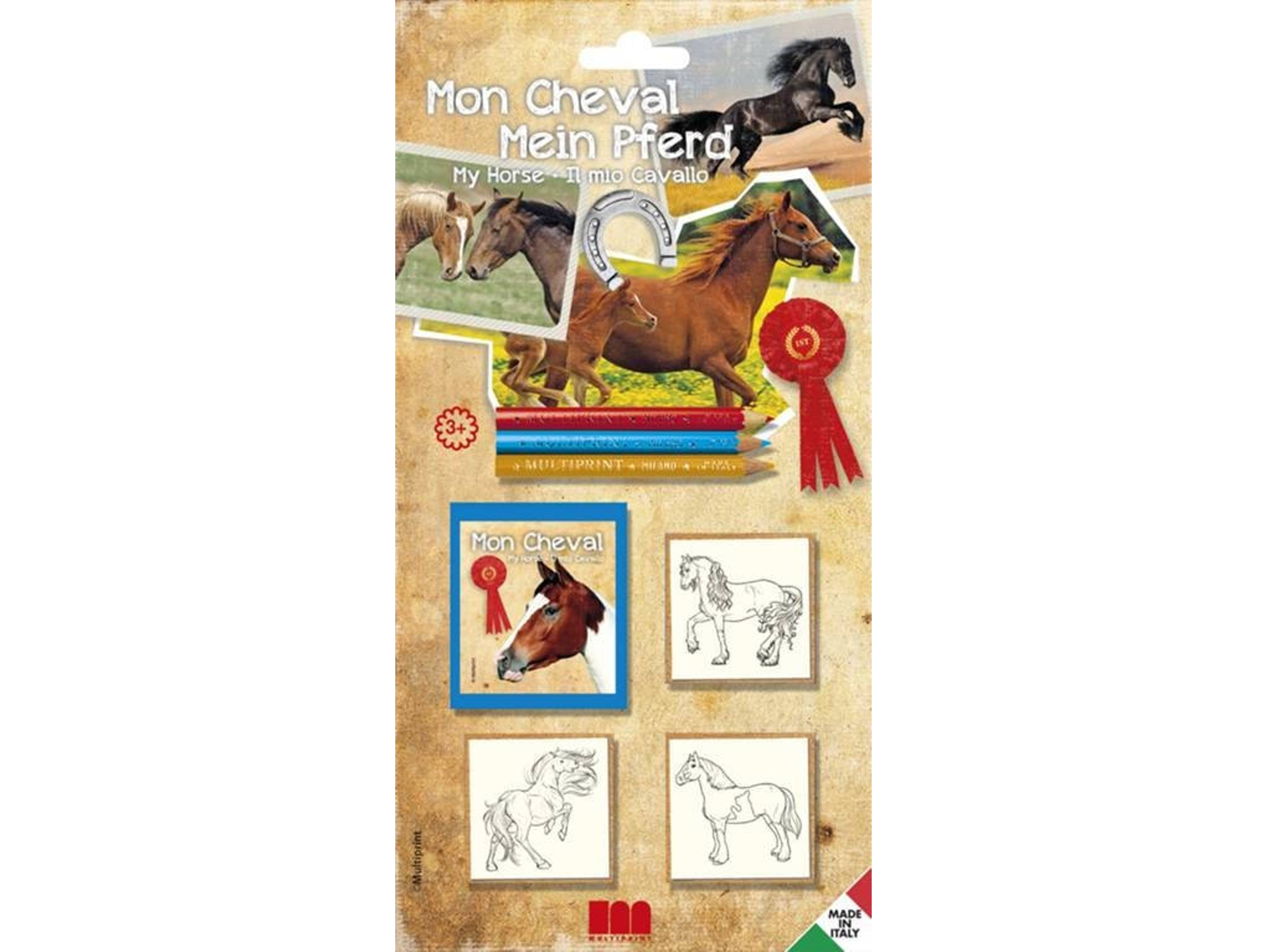 Juego de sellos MULTIPRINT My Horse
