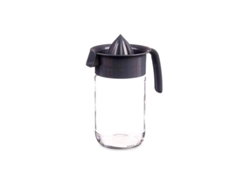 Exprimidor Vidrio 660 Ml Negro