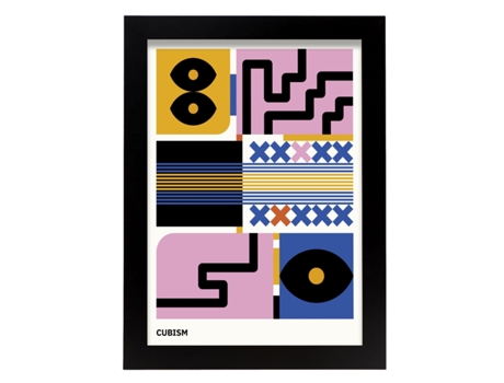 Póster NACNIC Pop Art Abstracto. Cubismo