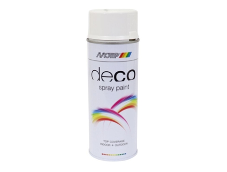 Pintura en spray brillante MOTIP Deco Glycero Aerosol 01600