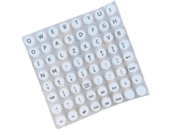 Pegatinas para teclado en relieve, resistentes al desgaste, ideales para la oficina, el trabajo y el portátil - Gokoco Key Stickers