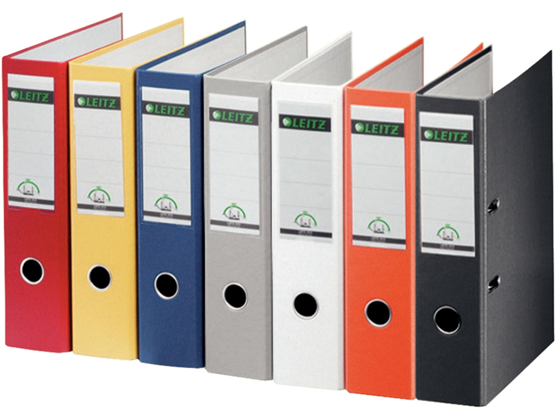 Carpeta Plástica LEITZ 180 Grados Din A4 80 Mm Blanca