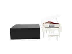 Modelo de piano de madera en miniatura para decoración