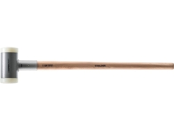HALDER-3366.081-Mallo anti rebote mango madera Supercraft Ø 80 mm