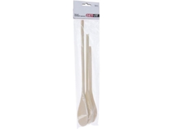 Paletas cocina madera 3 piezas blister 3