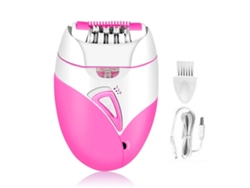 Depilador Elétrico Portátil Recarregável Hipoalergênico 2026 5V 3W Rosa